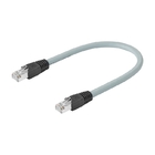 Drag Chain Rj45 Ethernet-kabel Male Double Ended Molded 1m 4x2x26awg Cat 6a 10gbps/500mhz