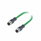 D Gecodeerd Profibus-Communicatie Kabelm12 Mannetje aan Vrouwelijke Kabel voor Profinet Ethernet