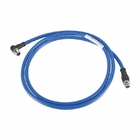 M12 NFPA 130 het Industriële Ethernet-Mannetje van de Kabel ENGELSE 45545 X Code aan Mannelijke LSZH-Kabel