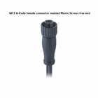 de Sensoractuator van 4A 250V Kabel Unshielded Plastic vrij eind M12 8 Pin Female Cable