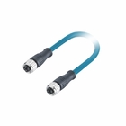Wijfje van de KATTEN6a het Industriële Ethernet Kabel M12 aan Rj45-Kabel voor de Netten van het Veiligheidslicht