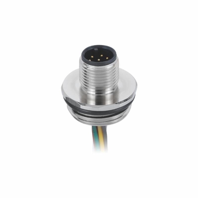 Automatisering M12 12 Pin Female Connector For Sensors-Actuators Fieldbus